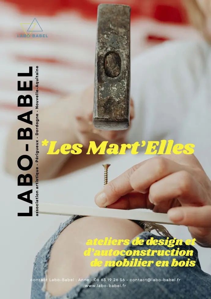 Les Mart'Elles, ateliers design de Labo-Babel
